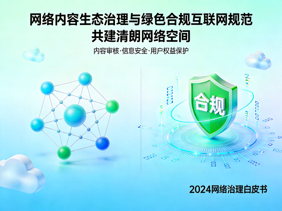 网络内容生态治理与绿色合规互联网规范